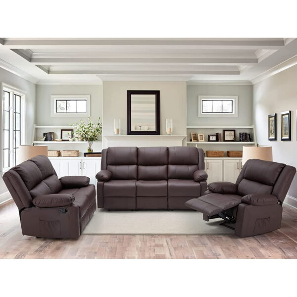 Six-Seater Luxurious Recliner Sofa