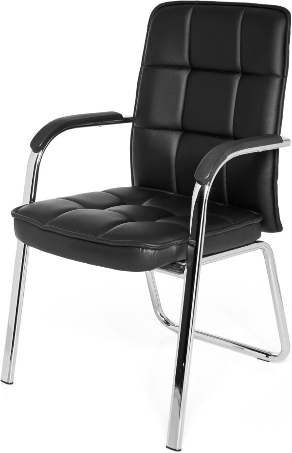 Leather Visitors Chair - Image 3