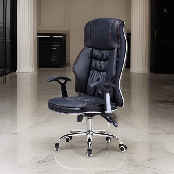 Executive Leather Office Chair - Image 5