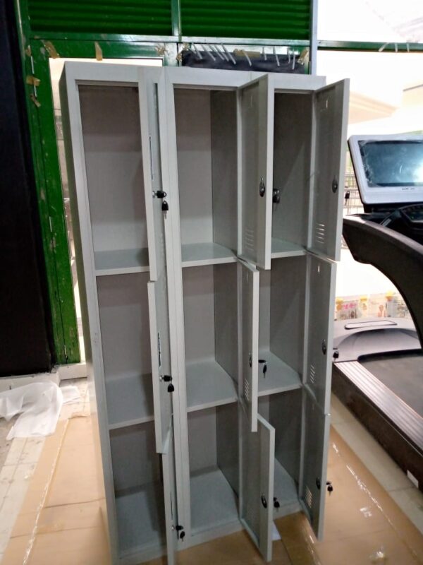 9 Doors Lockable Storage Cabinet - Image 3
