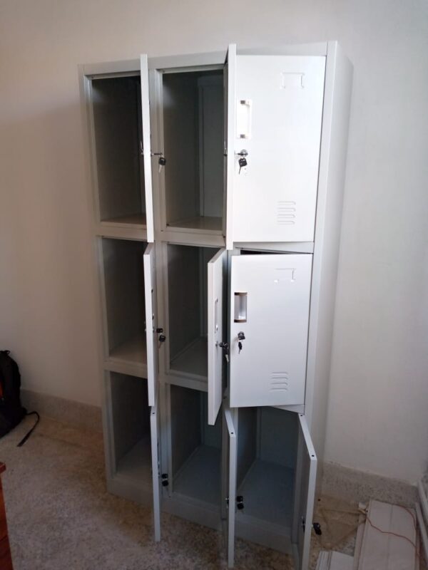 9 Doors Lockable Storage Cabinet - Image 4