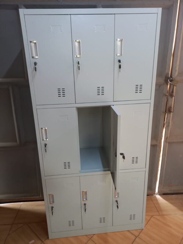 9 Doors Lockable Storage Cabinet - Image 6