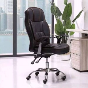 Executive leather office chair