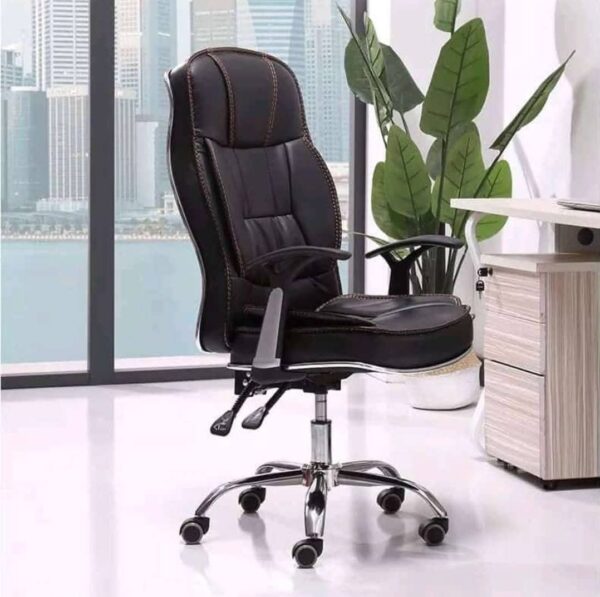 Executive leather office chair