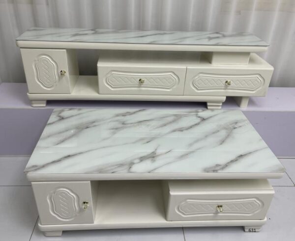 Imported Coffee Table with Tv Stand - Image 3