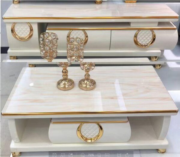 Imported Coffee Table with Tv Stand - Image 2