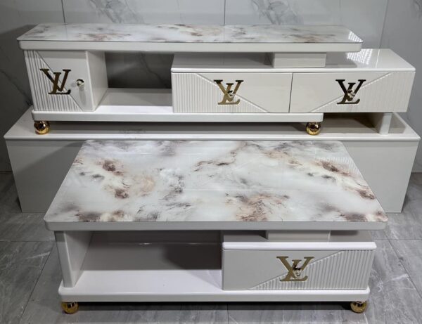 Imported Coffee Table with Tv Stand - Image 2