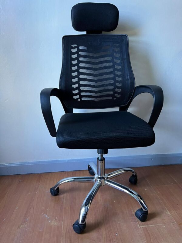 Ergonomic Mesh Headrest Office Chair - Image 3