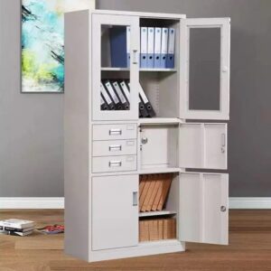 Office Filing Cabinet with Safe Compartment