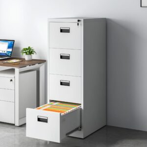 Four Drawers Lockable Filing Cabinet