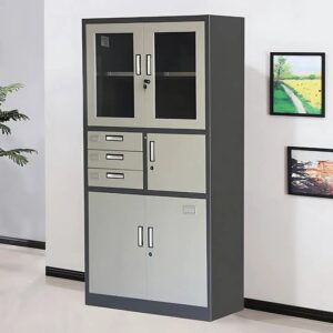 Office Filing Cabinet with Safe Compartment