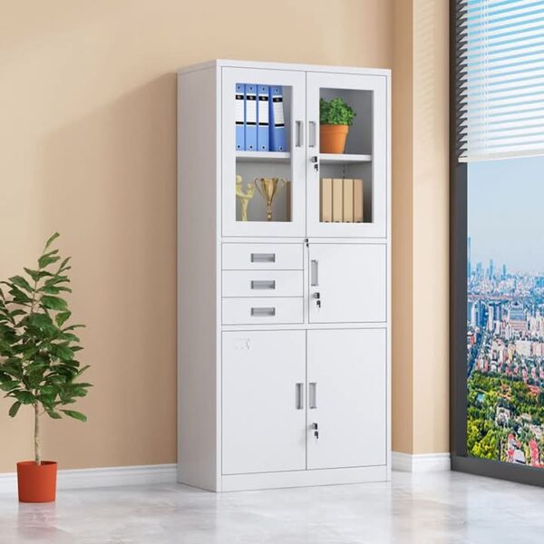 Office Filing Cabinet with Safe Compartment - Image 2