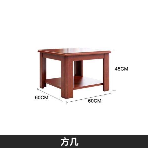 Mahogany Office Coffee Table - Image 3