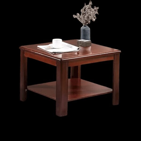 Mahogany Office Coffee Table - Image 4