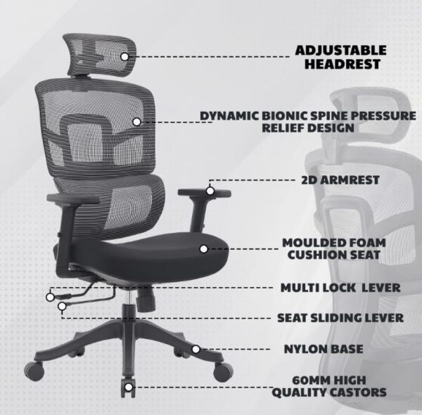 Ergonomic Office Chair - Image 2