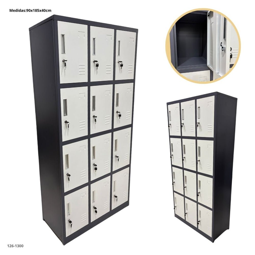 Twelve Locker Cabinet GYM/STAFF